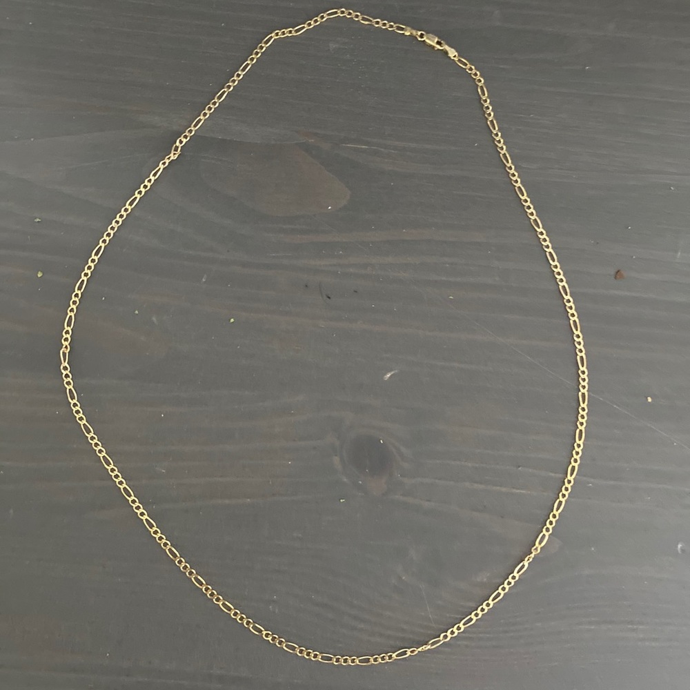 18k solid gold necklace